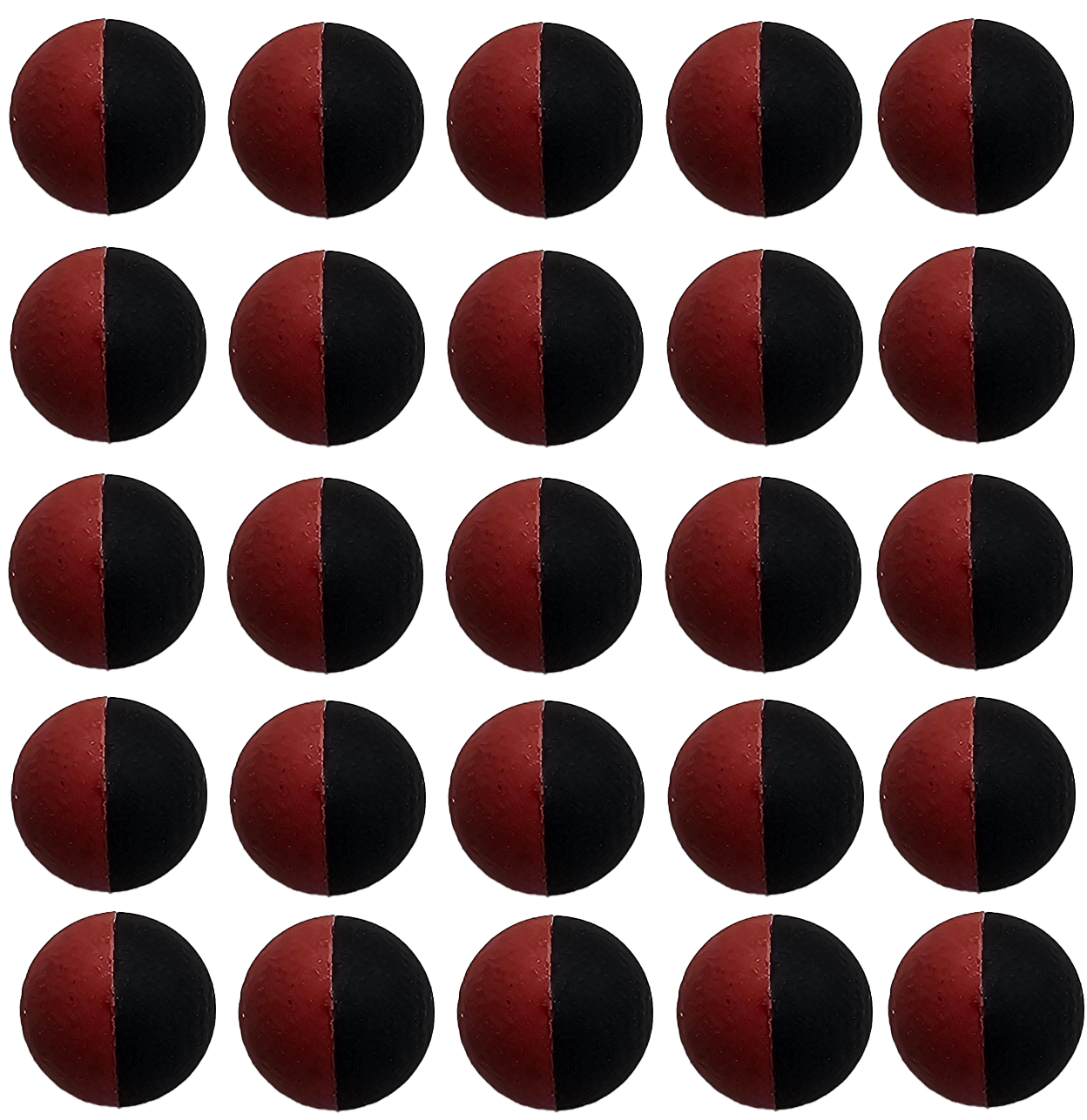 500 x 43 CAL PEPPER BALLS LESS LETHAL PEPPER FILLED BALL Black-Red