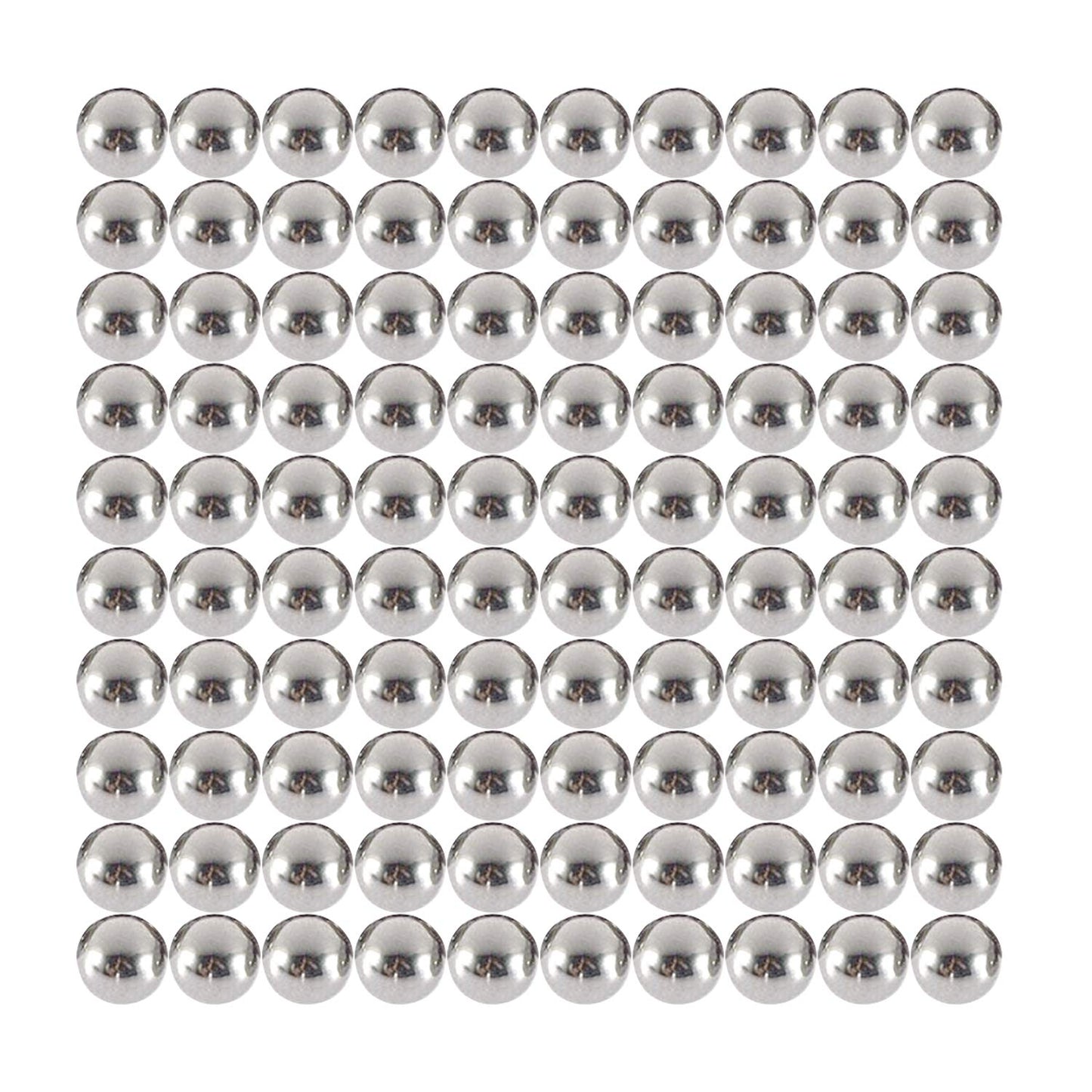 100 X Less Lethal .43 Cal 5.3 Grams Steel Bearing Balls # RB-U5.3G