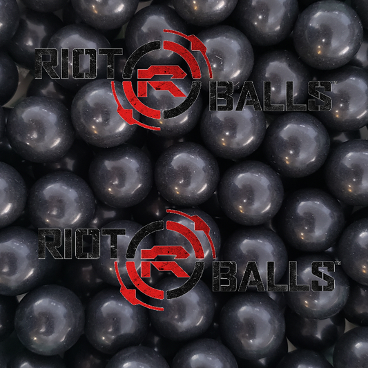 Seamless 500 X Less Lethal .68 Cal 3.6 Grams Black # RB-683.6B