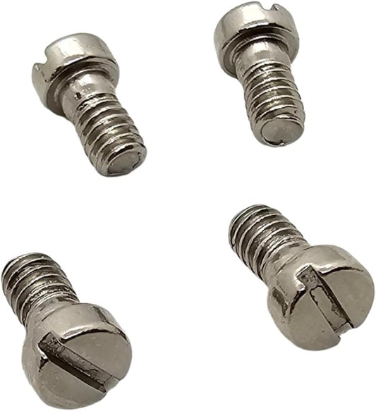 Grip Screws for Bersa Thunder 4 Pack | Nickel Plated, Polished Hardened Steel | Fits Thunder 380, Plus, Combat, Thunder 22, Firestorm .380