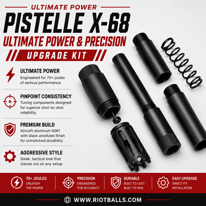 Combo Pistelle X-68 150J+ Full Tuning Kit | Aluminum | Complete Performance Upgrade