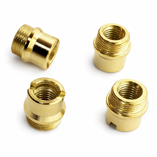 1911 Grip Screw Bushing Set – Gold Plated Steel – 4 Piece