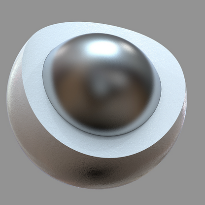 Seamless 0.50 Cal. PVC/Steel Balls Self Defense Less Lethal