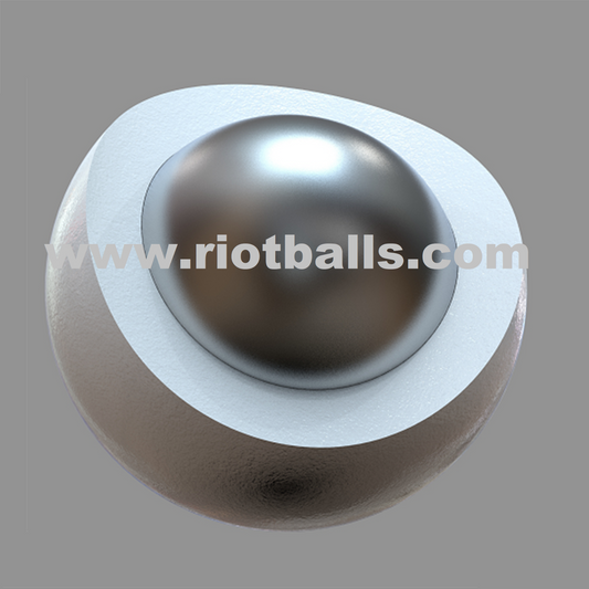 Seamless 10 Grams Composite W Metal Ball Less Lethal .68 Cal # RB-U10G