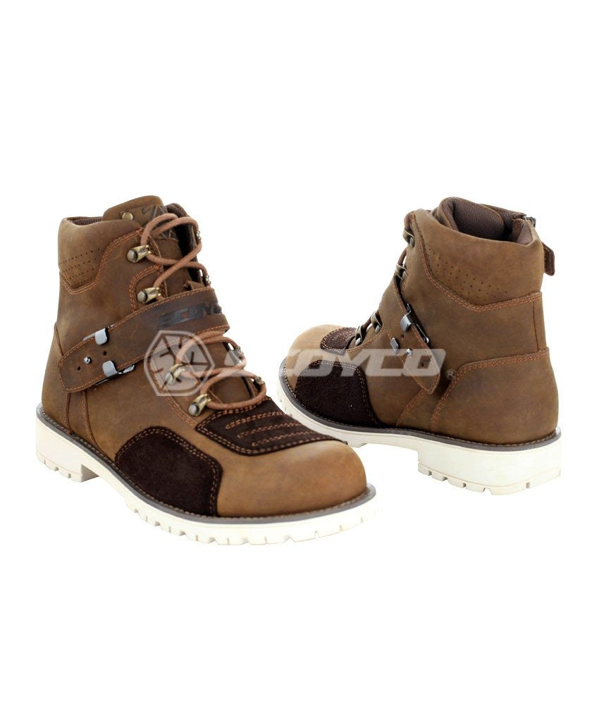 Historical sites(MBT006)-Street motorcycle Boots